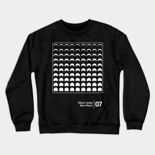 Elliott Smith - Minimal Style Graphic Artwork Design Crewneck Sweatshirt